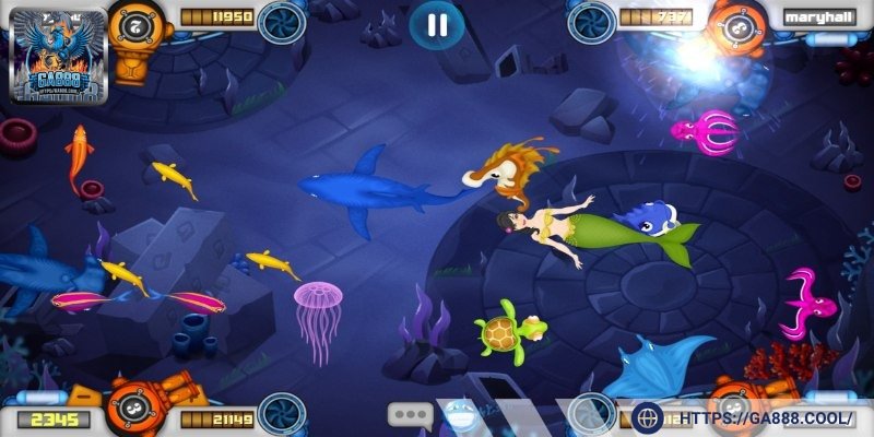 Hết sức tập trung khi bắn boss trong bắn cá đổi thưởng 