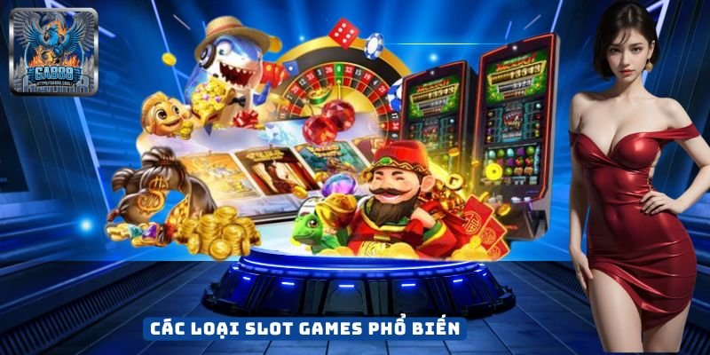 Các Loại Slot Games Phổ Biến